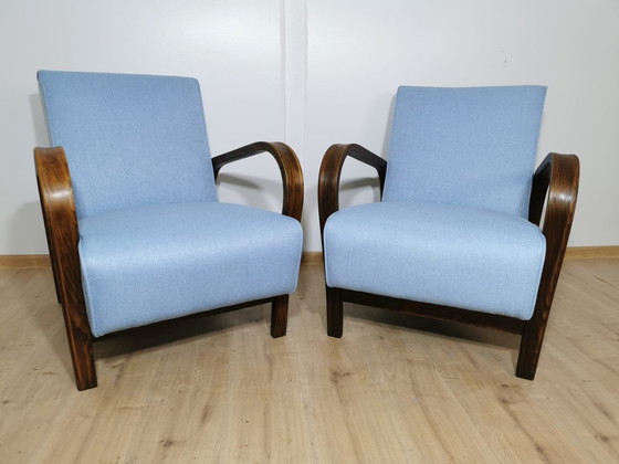 Image 1 of Armchairs By Kozelka & Kropacek, Set Of 2