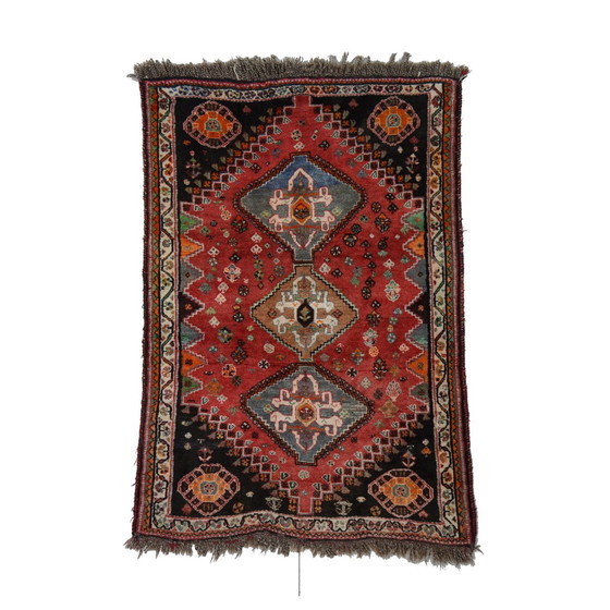 Image 1 of Hand knotted Shiraz carpet/ rug, 155 x 110 cm