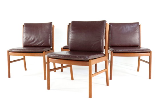 Image 1 of 4X Unique Japanese Hita Kogei Chairs Vintage