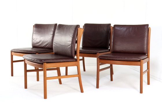 Image 1 of 4X Unique Japanese Hita Kogei Chairs Vintage