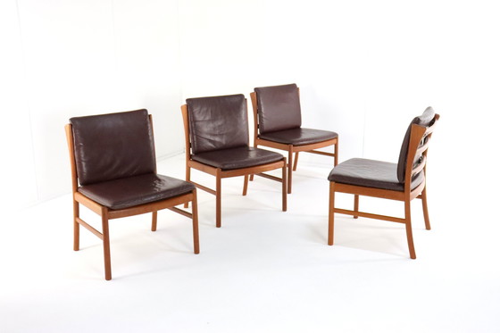 Image 1 of 4X Unique Japanese Hita Kogei Chairs Vintage