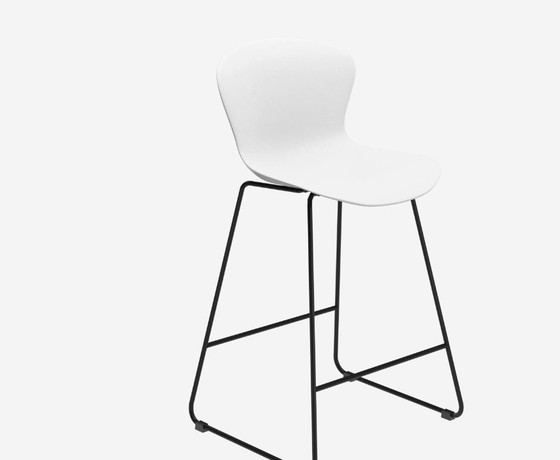 Image 1 of Adelaide Barstool - White