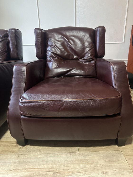 Image 1 of 2X Natuzzi Armchairs Amadeus