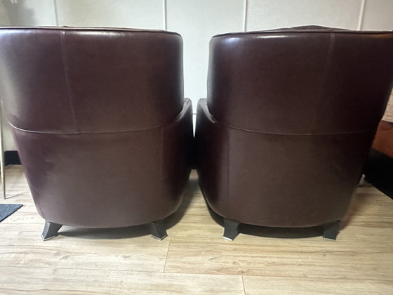 Image 1 of 2X Natuzzi Armchairs Amadeus