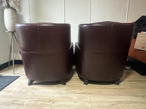 Image 1 of 2X Natuzzi Armchairs Amadeus