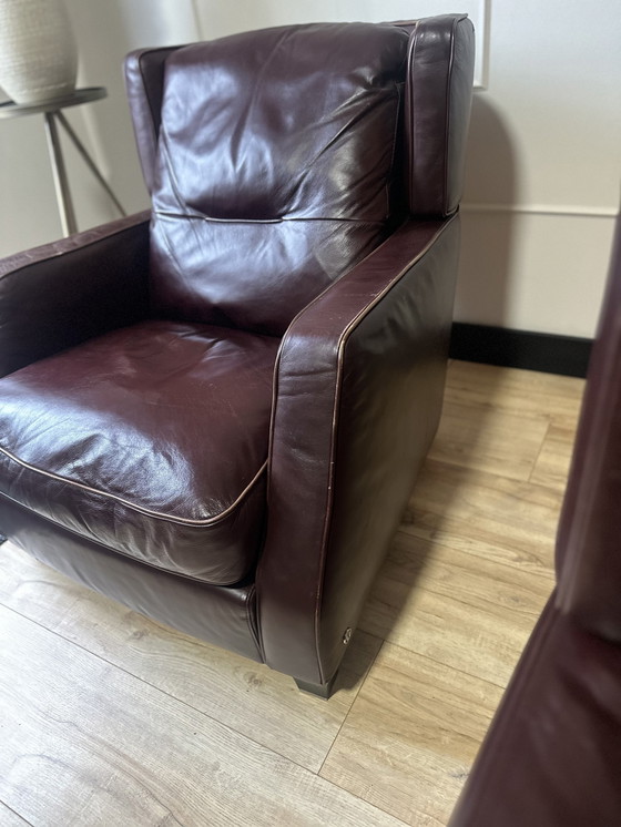 Image 1 of 2X Natuzzi Armchairs Amadeus