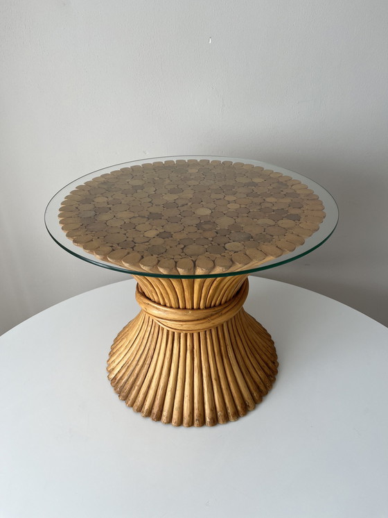 Image 1 of John McGuire Shearer bamboo side table