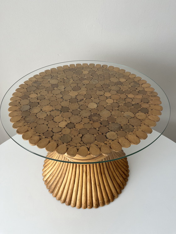 Image 1 of John McGuire Shearer bamboo side table