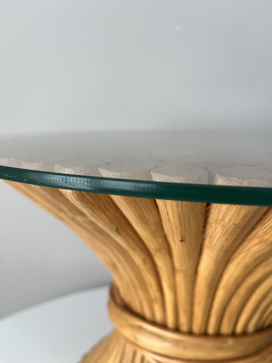 Image 1 of John McGuire Shearer table d'appoint en bambou