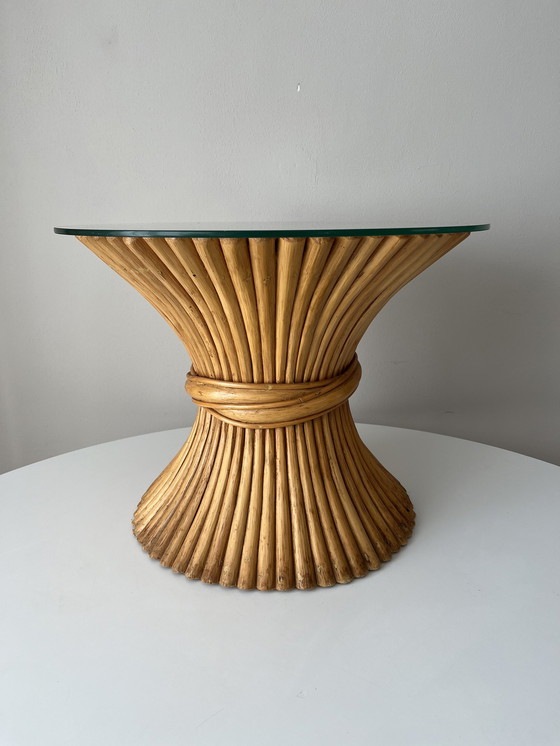 Image 1 of John McGuire Shearer bamboo side table