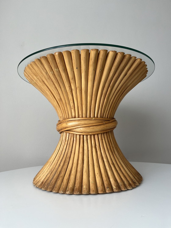 Image 1 of John McGuire Shearer table d'appoint en bambou