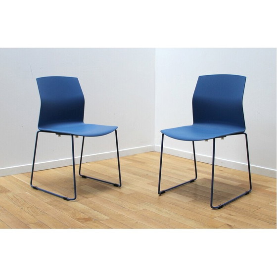 Image 1 of Sedie vintage in metallo e plastica di Jorge Pensi per Akaba