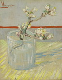 Vincent van Gogh - Branche d'amandier en fleur dans un verre