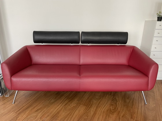 Image 1 of Leolux 3 seater sofa