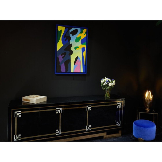 Image 1 of Dipinto vintage di Guy de Rougemont, Francia 2006