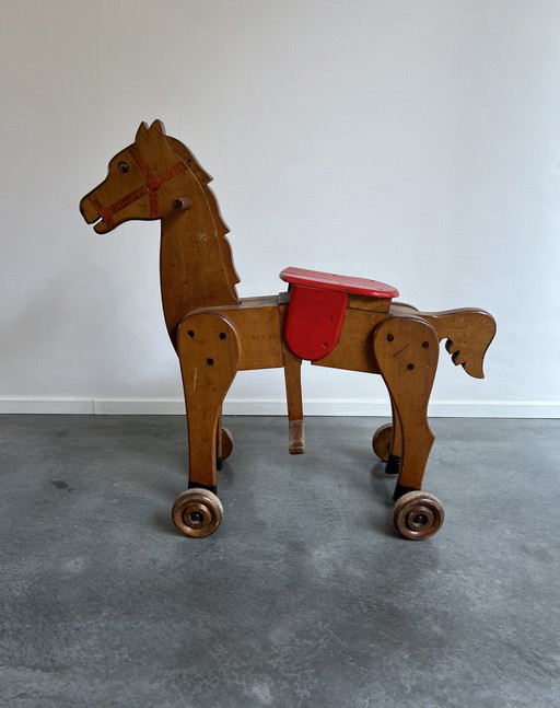 Wooden Rocking Horse