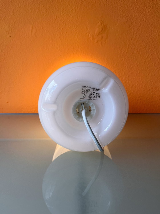 Image 1 of Rare Ikea Lykta Table Lamp Lamp 90s Frosted White Matte White