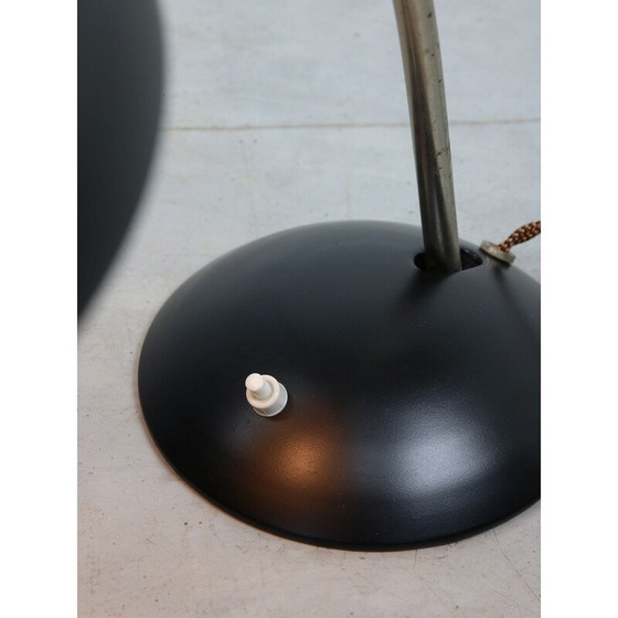Image 1 of Lampada nera vintage Bauhaus, anni '30