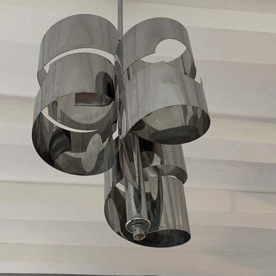 Image 1 of Vintage 3-light pendant lamp, 1970