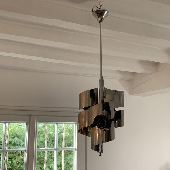 Image 1 of Vintage 3-light pendant lamp, 1970