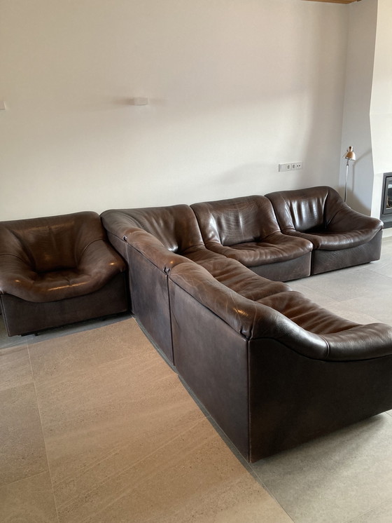 Image 1 of De Sede modular sofa and armchair DS46