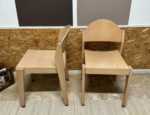 Stackable Scandinavian Dining Chairs