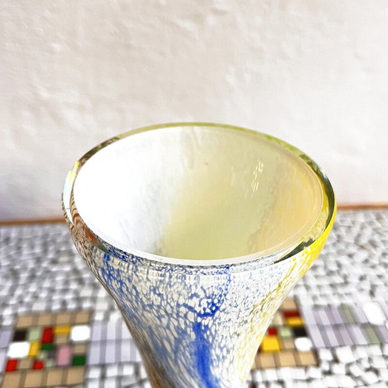 Image 1 of Vintage glass vase for Josh Kristall Mundgeblasen, Germany 1970