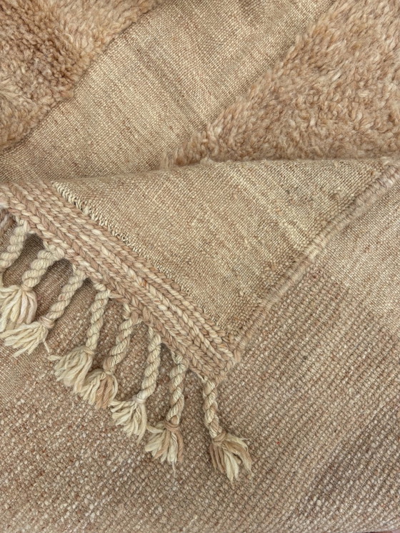 Image 1 of Mid-Century Beige Modern Moroccan Rug