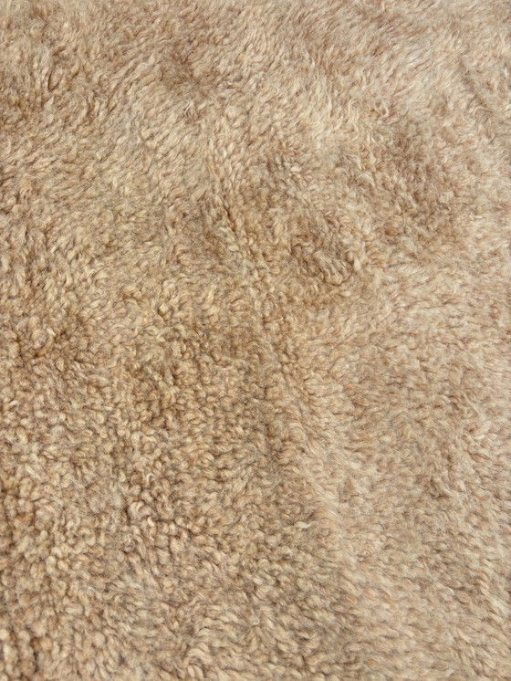 Image 1 of Mid-Century Beige Modern Moroccan Rug