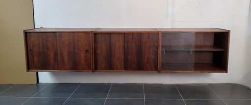 Wall-mounted sideboard