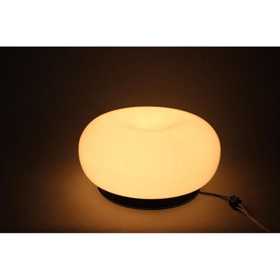 Image 1 of Vintage glass wall lamp, Czechoslovakia 1970