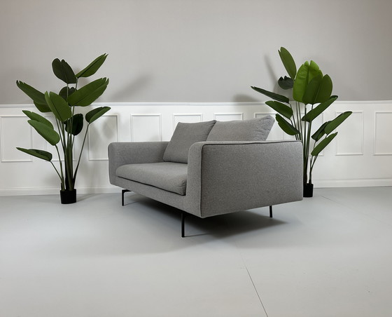 Image 1 of Cor Mell Designer Sofa Couch Gray 2 Seater