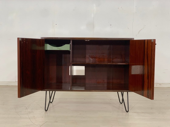Image 1 of Cassettiera danese in palissandro, credenza vintage