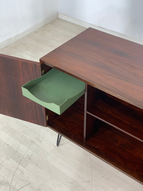 Image 1 of Cassettiera danese in palissandro, credenza vintage