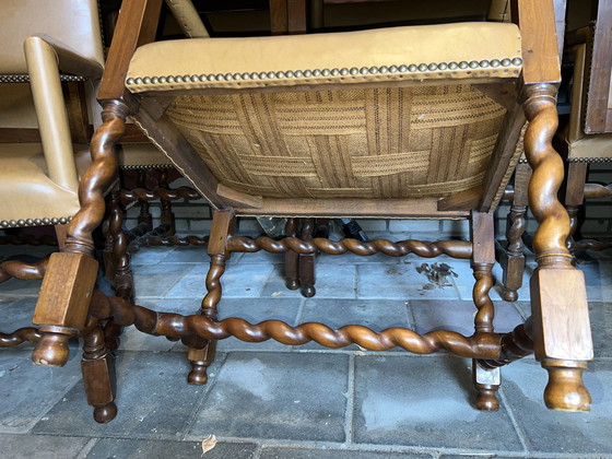 Image 1 of 14 Antique Dining Room Armchairs