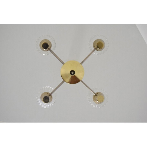 Image 1 of VIntage Chandelier By Kamenicky  Senov 1960s