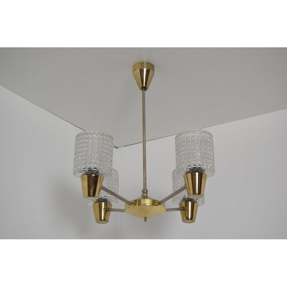 Image 1 of VIntage Chandelier By Kamenicky  Senov 1960s