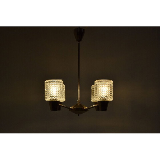 Image 1 of VIntage Chandelier By Kamenicky  Senov 1960s