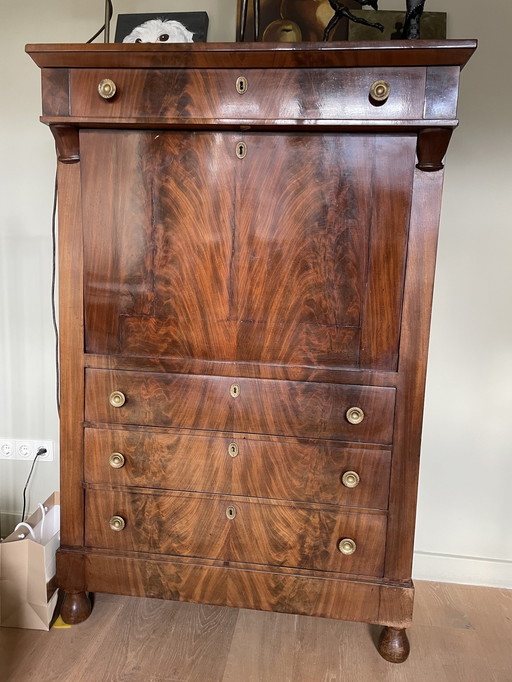 Antique Mahogany Secretaire