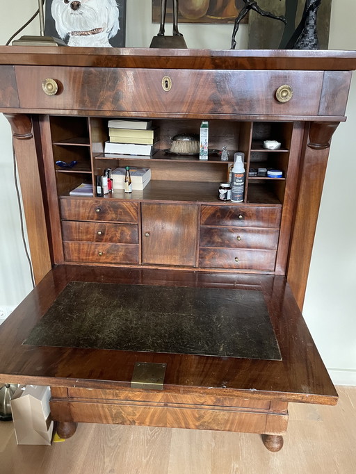 Antique Mahogany Secretaire