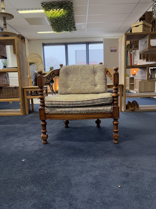 1X Vintage Giorgetti Lounge Chair