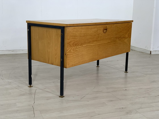 Image 1 of Mid - Century hellerau chest of drawers lowboard sideboard vintage