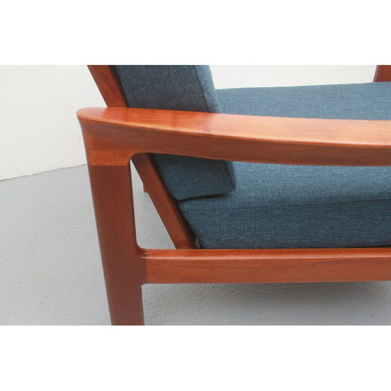Image 1 of Vintage armchair teka by Arne Wahl Iversen for Komfort, Denmark 1960s