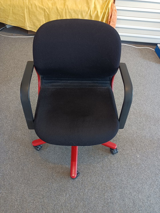 Image 1 of Wilkhahn Fs 211/8 office chair black/red