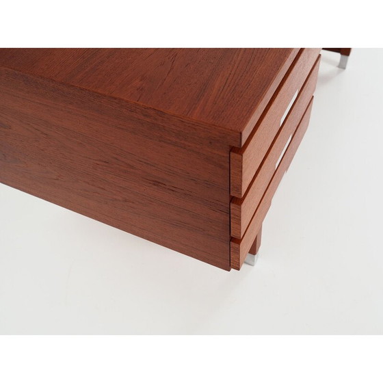 Image 1 of Scandinavian vintage teak desk by Kai Kristiansen, 1970