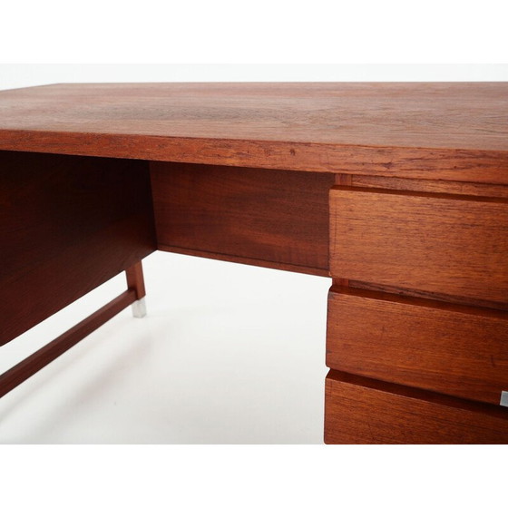 Image 1 of Scandinavian vintage teak desk by Kai Kristiansen, 1970