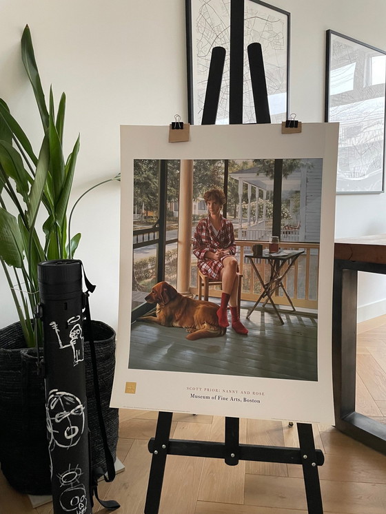 Image 1 of Scott Prior, Nanny And Rose, 1983, Copyright 1998 Museo de Bellas Artes, Boston