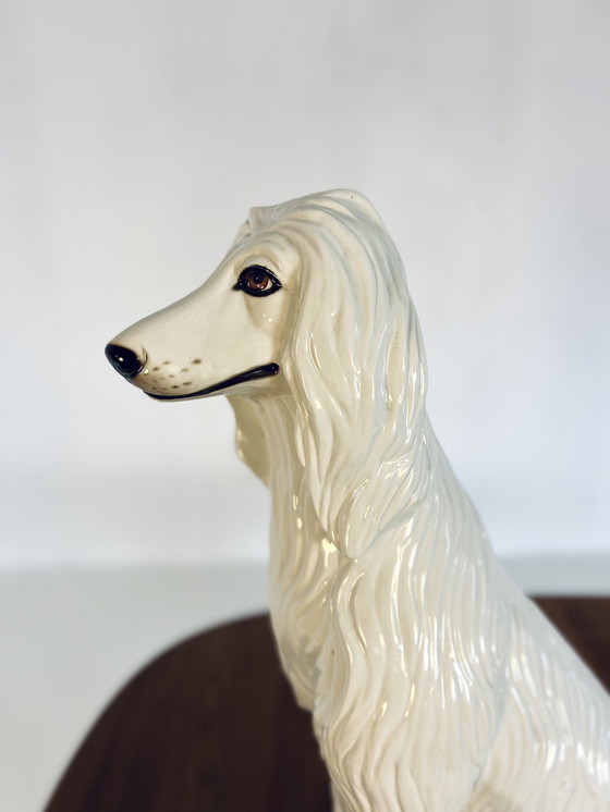 Image 1 of Ceramic Afghan Greyhound