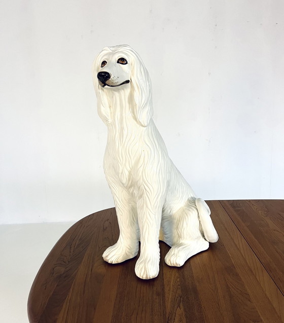 Image 1 of Ceramic Afghan Greyhound