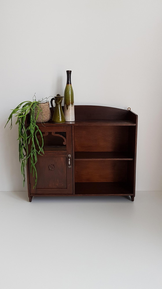 Image 1 of 60s/70s wall cabinet, kitchen cabinet